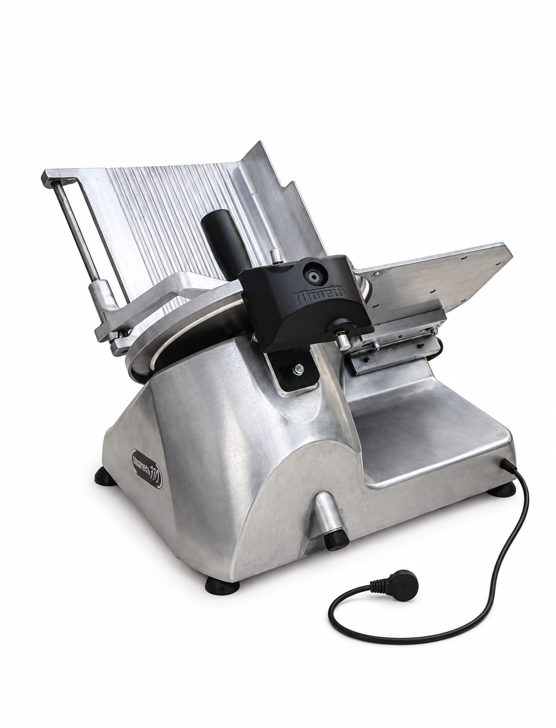 Cortadora de Fiambre - Moretti 330 Cuchilla Acero Inox - Imagen 2