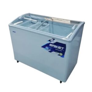 Freezer Exhibidor Briket EH-3300 Tapa de Vidrio Curvo - 335 litros