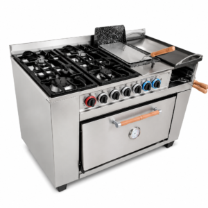 Cocina Industrial Tecnocalor 4h + Plancha Freidora Carlitero