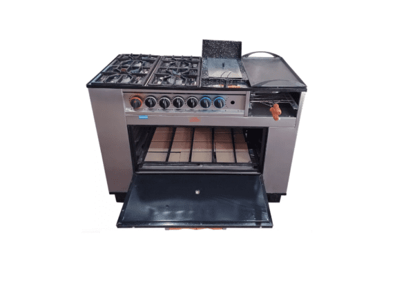 Cocina Industrial Tecnocalor 4h + Plancha Freidora Carlitero