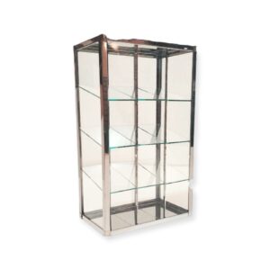 Vitrina Caramelera Golosinera 12 Casilleros - acero inox y vidrio