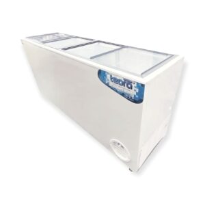 Freezer Horizontal TEORA - Tapa de Vidrio RECTO 800L.
