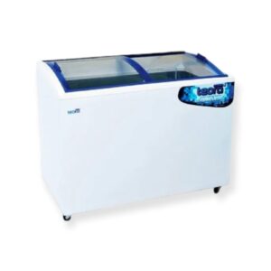 Freezer Horizontal TEORA  - Tapa de Vidrio CURVO TVI 350 LITROS