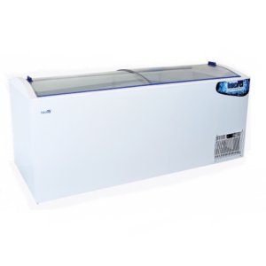 Freezer Horizontal TEORA  - Tapa de Vidrio CURVO 900 Lts