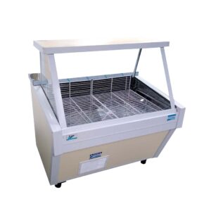 Heladera BATEA Vidrio RECTO 1,20 Mts. 1/3 Hp