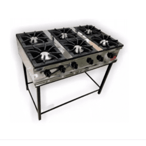 Anafe Industrial Pevi 6 Hornallas