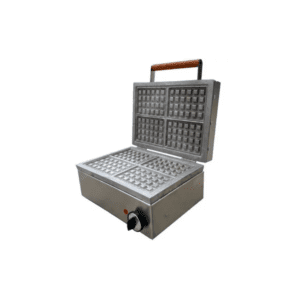 Wafflera Electrica Industrial Acero Inox 1400w 4 Wafle Segva