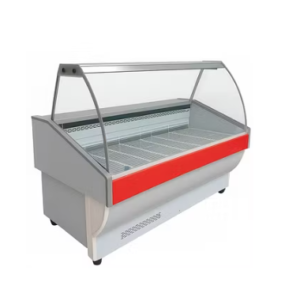 Heladera Batea Vidrio Curvo MAURI 1.55  Mts. 1/3 HP