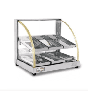 Mantenedor De Comida Caliente Curvo Eléctrico 48cm 6b