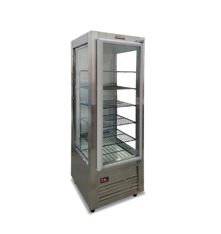 Heladera Para Tortas Y Postres Cubo Vertical