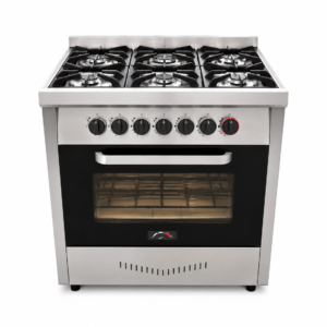 Cocina Industrial Tecnocalor Ekam 6 Hornallas Puerta Visor